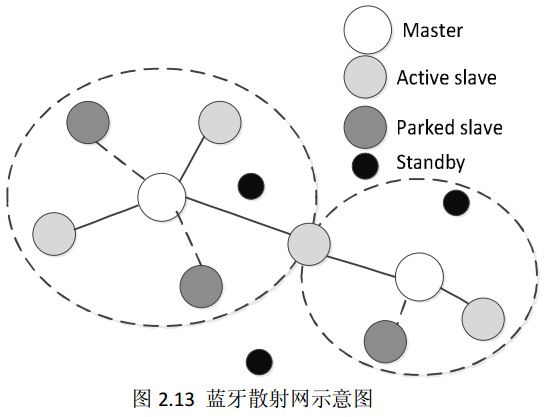 圖 2.13 藍(lán)牙散射網(wǎng)示意圖